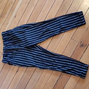 Hollister Striped Linen Pants